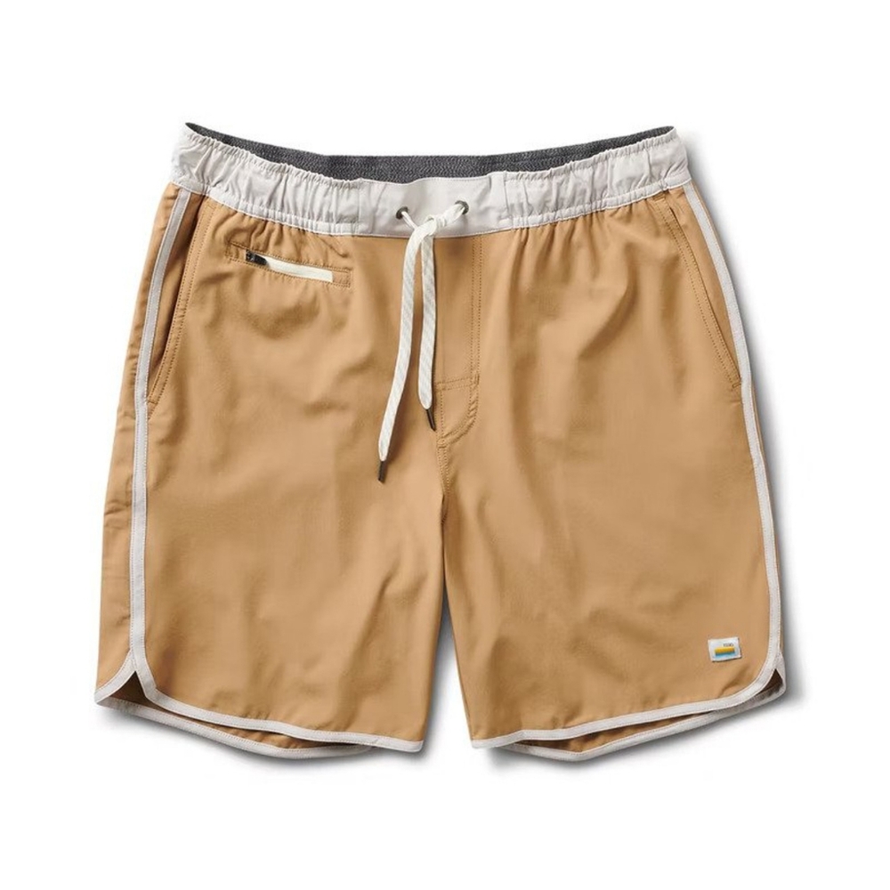 Vuori Mens Banks Shorts, Wheat, Large